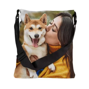Custom Dog Adjustable Tote Bag
