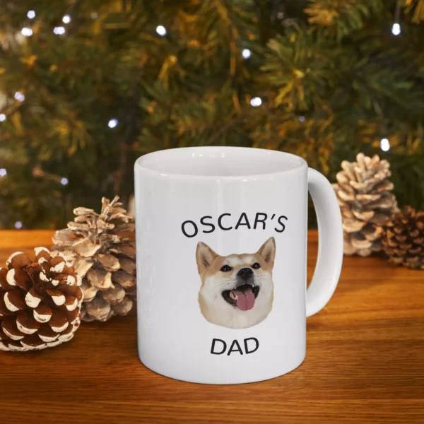 Custom Mug With Dog Face and Name 5