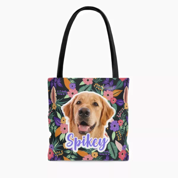 Personalized Dog Tote Bag 1